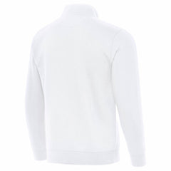 Detroit Lions Antigua Victory Quarter-Zip Top White - NFL
