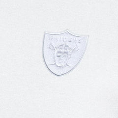 Las Vegas Raiders Antigua Victory Quarter-Zip Top White - NFL