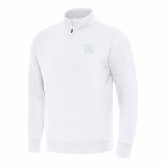 New York Giants Antigua Victory Quarter-Zip Top White - NFL