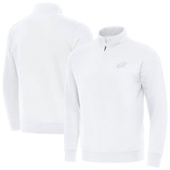 Philadelphia Eagles Antigua Victory Quarter-Zip Top White - NFL