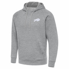 Buffalo Bills Antigua Victory Pullover Hoodie Heather Gray - NFL