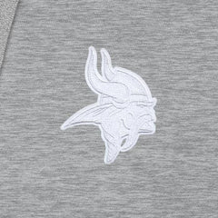 Minnesota Vikings Antigua Victory Pullover Hoodie Heather Gray - NFL