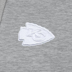 Kansas City Chiefs Antigua Victory Pullover Hoodie Heather Gray - NFL