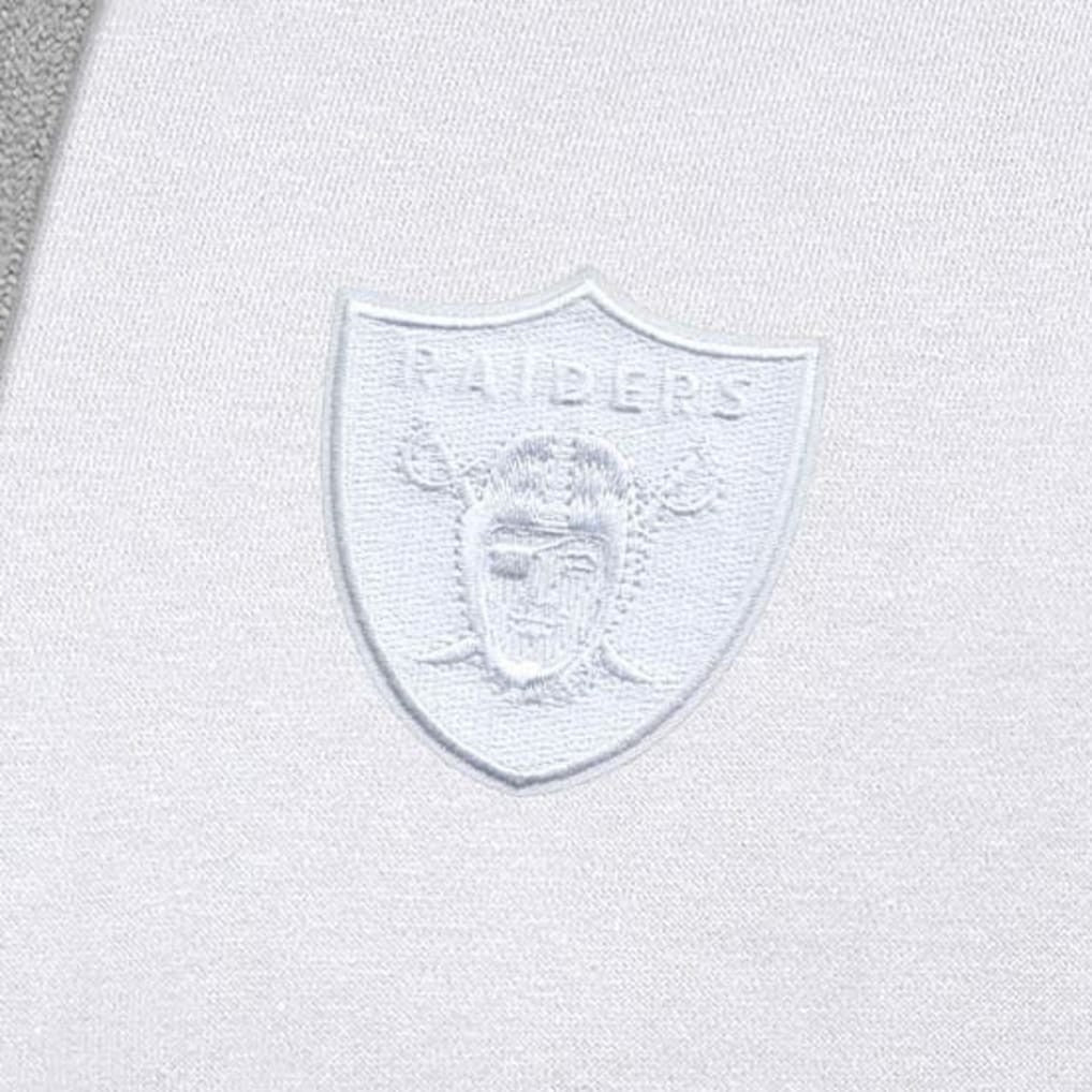 Las Vegas Raiders Antigua Victory Pullover Hoodie White - NFL