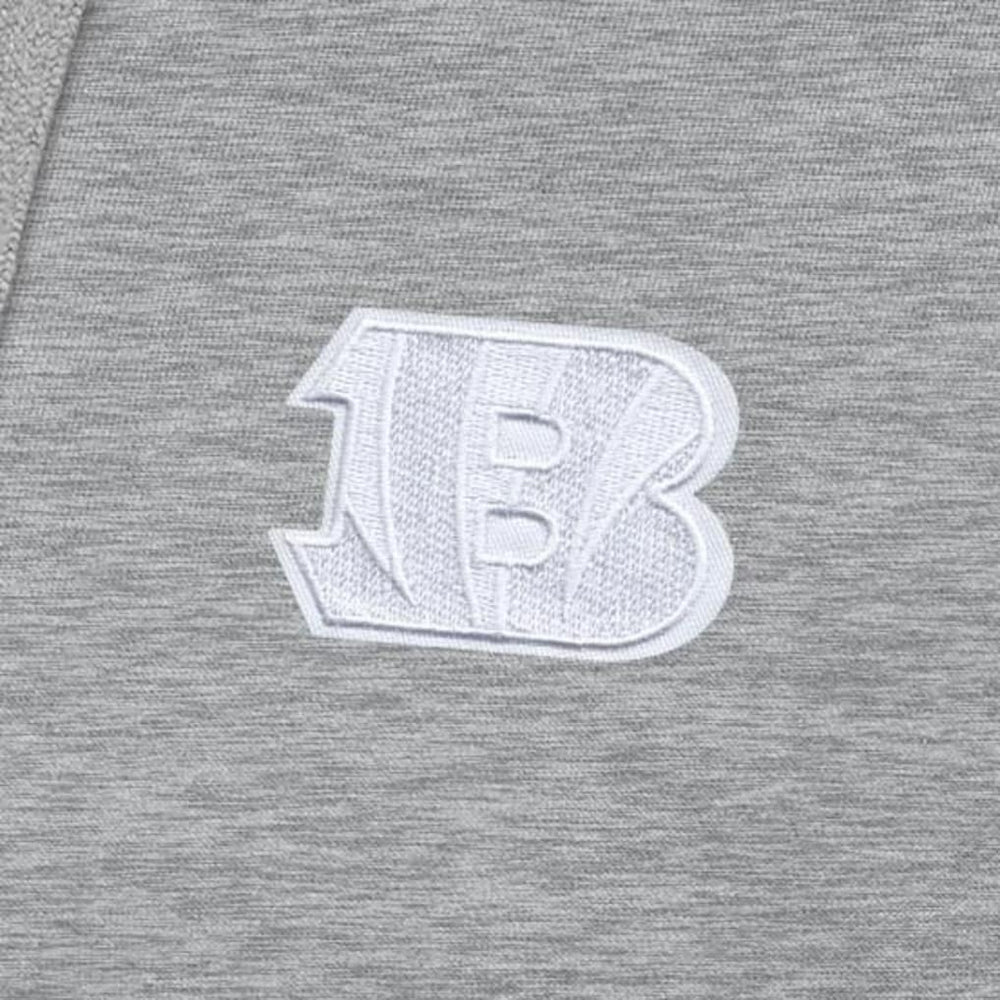 Cincinnati Bengals Antigua Victory Pullover Hoodie Heather Gray - NFL