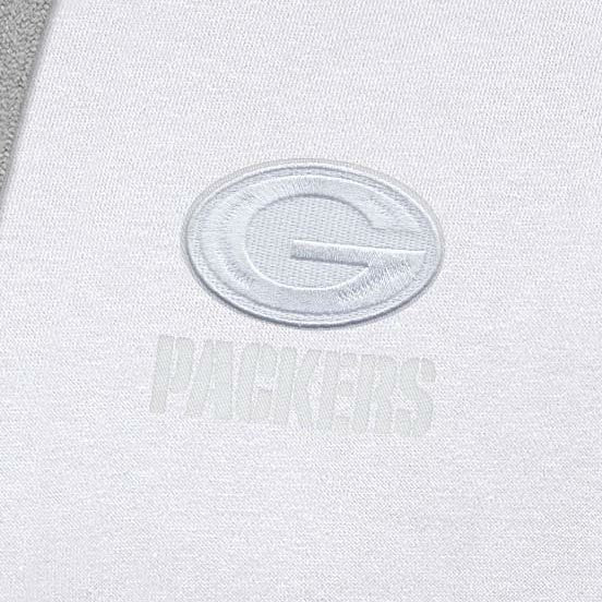 Green Bay Packers Antigua Victory Pullover Hoodie White - NFL
