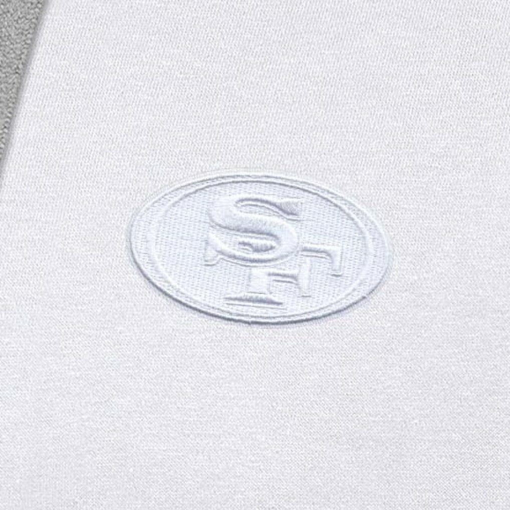 San Francisco 49ers Antigua Victory Pullover Hoodie White - NFL