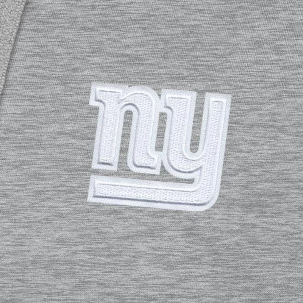 New York Giants Antigua Victory Pullover Hoodie Heather Gray - NFL