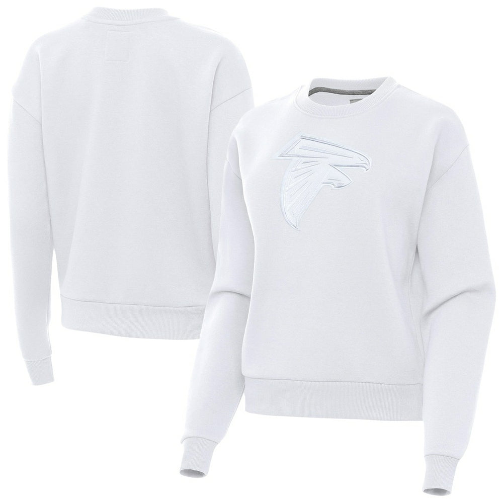 Atlanta Falcons Antigua Women's Victory Pullover Sweatshirt White - NFL