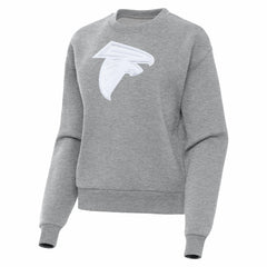 Atlanta Falcons Antigua Women's Victory Pullover Sweatshirt Heather Gray - NFL