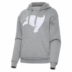 Tampa Bay Buccaneers Antigua Women's Victory Pullover Hoodie Heather Gray - NFL