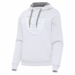 Las Vegas Raiders Antigua Women's Victory Pullover Hoodie White - NFL