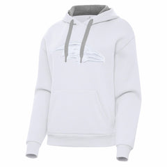 Baltimore Ravens Antigua Women's Victory Pullover Hoodie White - NFL