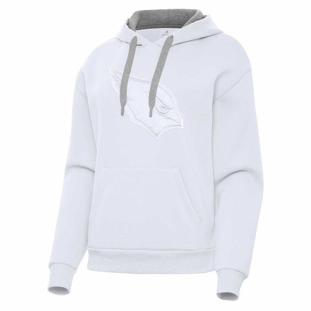 Arizona Cardinals Antigua Women's Victory Pullover Hoodie White - NFL
