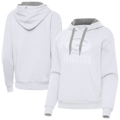 Green Bay Packers Antigua Women's Victory Pullover Hoodie White - NFL