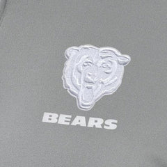 Chicago Bears Antigua Women's Reprocess Quarter-Zip Top Gray - NFL