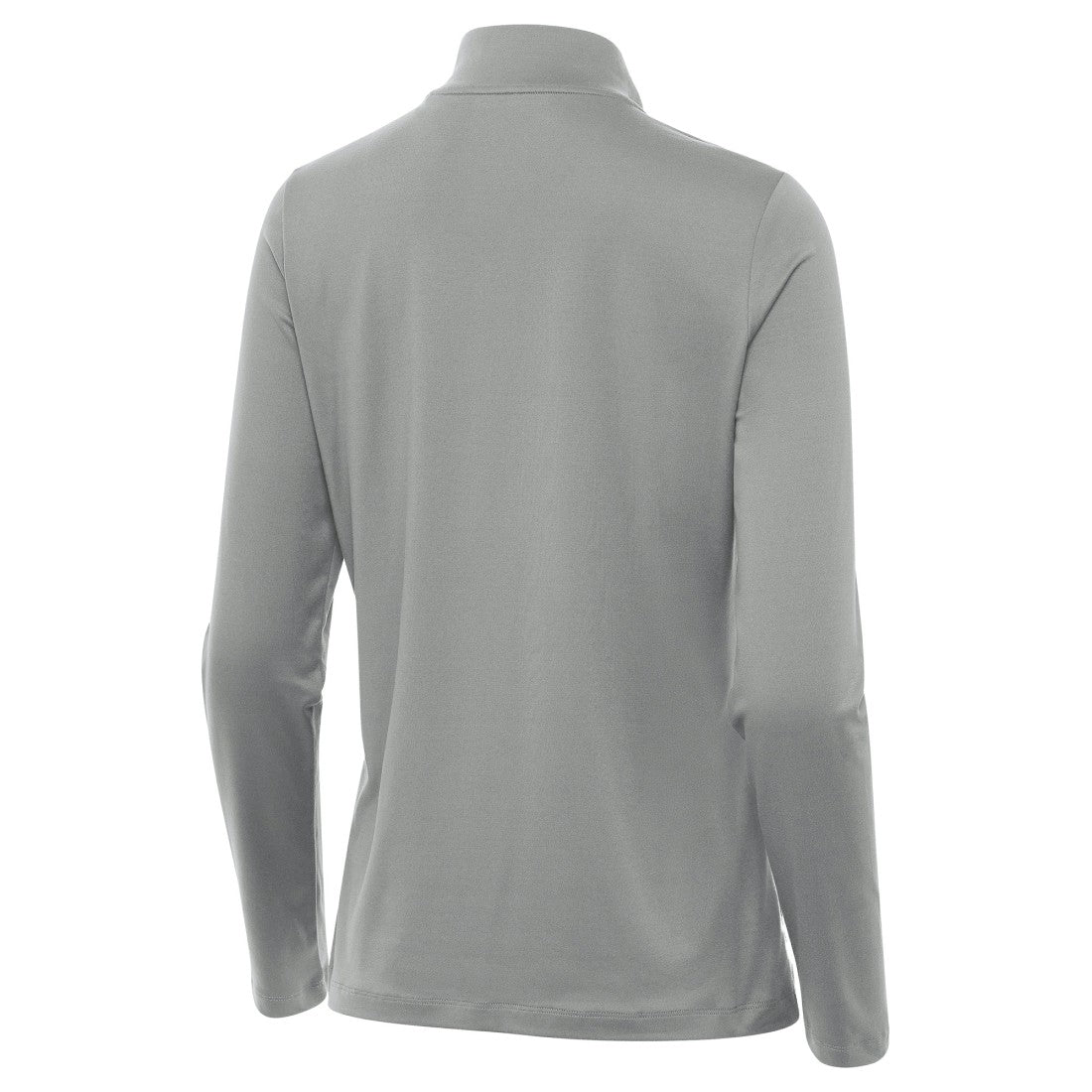 Houston Texans Antigua Women's Reprocess Quarter-Zip Top Gray - NFL