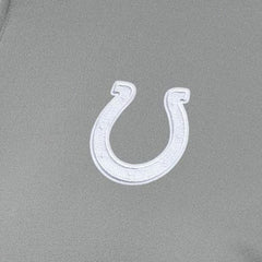 Indianapolis Colts Antigua Women's Reprocess Quarter-Zip Top Gray - NFL