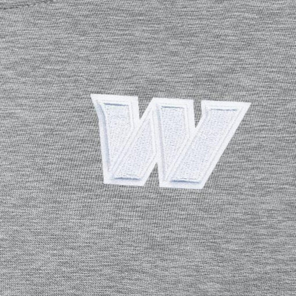 Washington Commanders Antigua Women's Victory Crew Pullover Sweatshirt Heather Gray - NFL