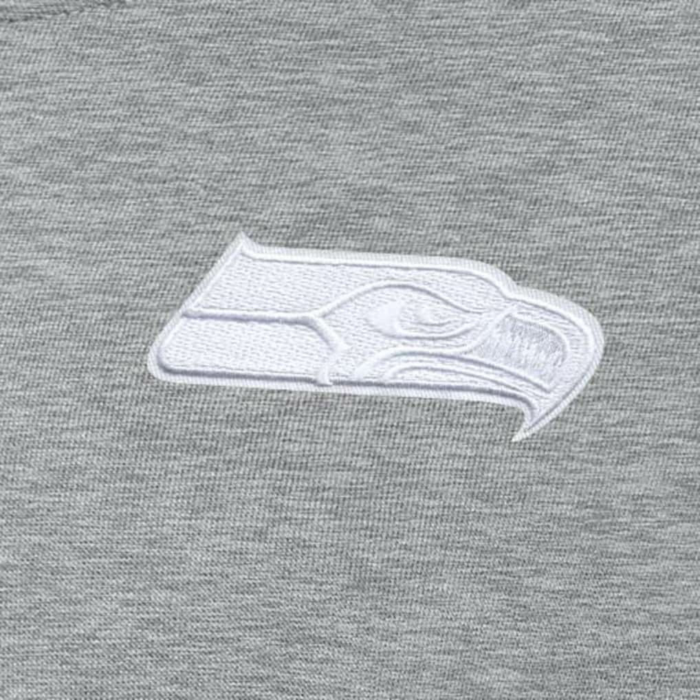 Seattle Seahawks Antigua Women's Victory Crew Pullover Sweatshirt Heather Gray - NFL