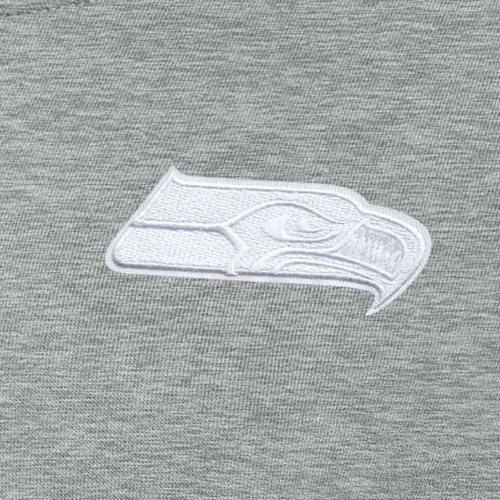Seattle Seahawks Antigua Women's Victory Crew Pullover Sweatshirt Heather Gray - NFL