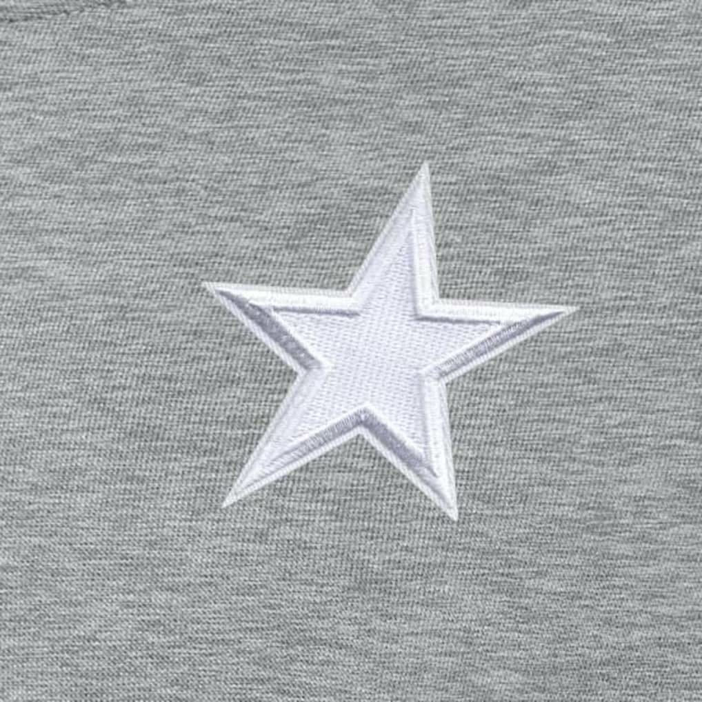 Dallas Cowboys Antigua Women's Victory Crew Pullover Sweatshirt Heather Gray - NFL