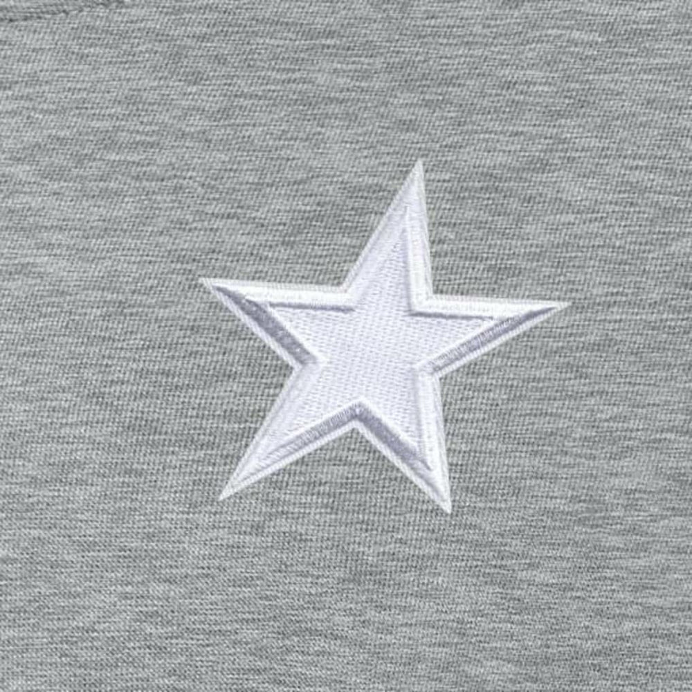 Dallas Cowboys Antigua Women's Victory Crew Pullover Sweatshirt Heather Gray - NFL