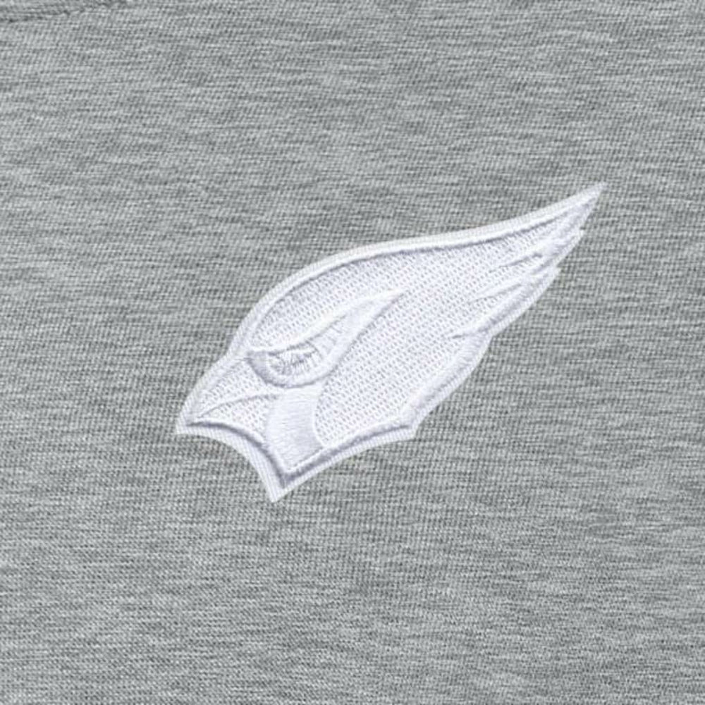 Arizona Cardinals Antigua Women's Victory Crew Pullover Sweatshirt Heather Gray - NFL