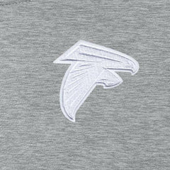 Atlanta Falcons Antigua Women's Victory Crew Pullover Sweatshirt Heather Gray - NFL
