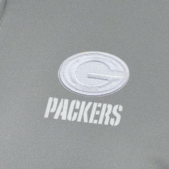Green Bay Packers Antigua Women's Reprocess Quarter-Zip Top Gray - NFL