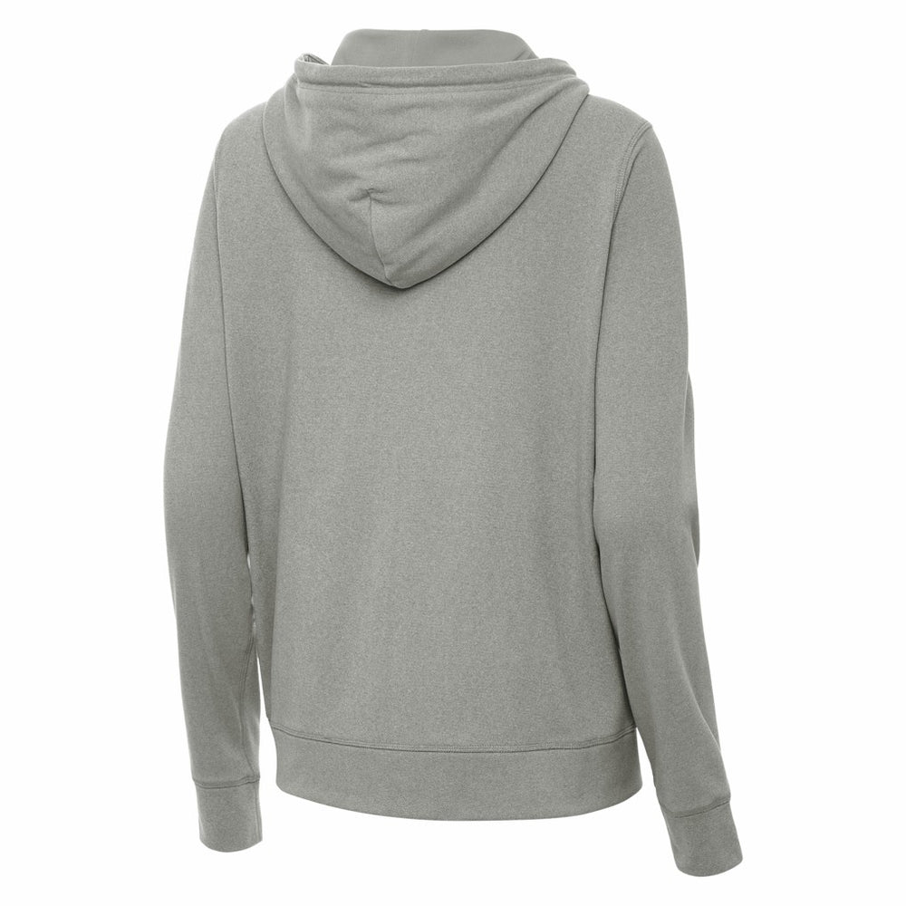 Cincinnati Bengals Antigua Women's Seeker Full-Zip Hoodie Jacket Heather Gray - NFL