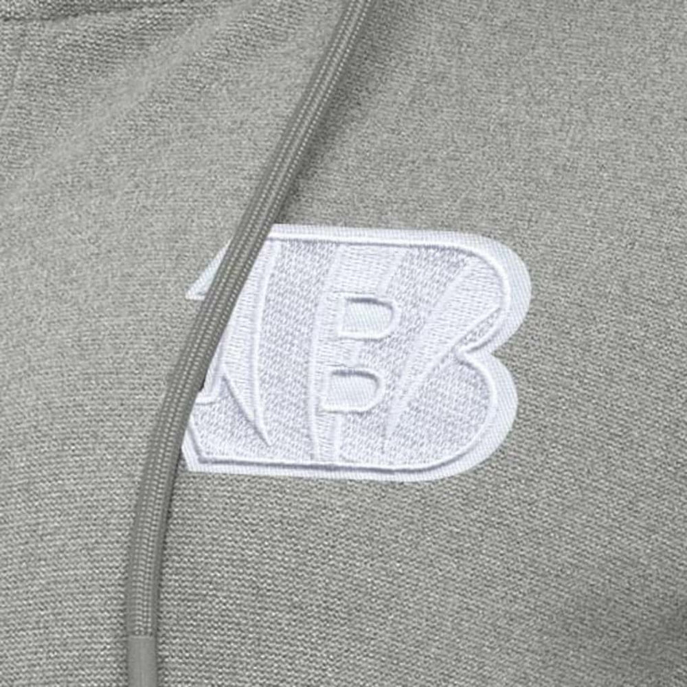 Cincinnati Bengals Antigua Women's Seeker Full-Zip Hoodie Jacket Heather Gray - NFL