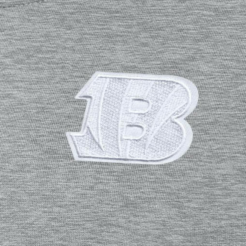 Cincinnati Bengals Antigua Women's Victory Crew Pullover Sweatshirt Heather Gray - NFL