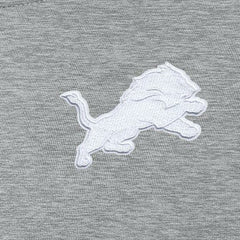 Detroit Lions Antigua Women's Victory Crew Pullover Sweatshirt Heather Gray - NFL
