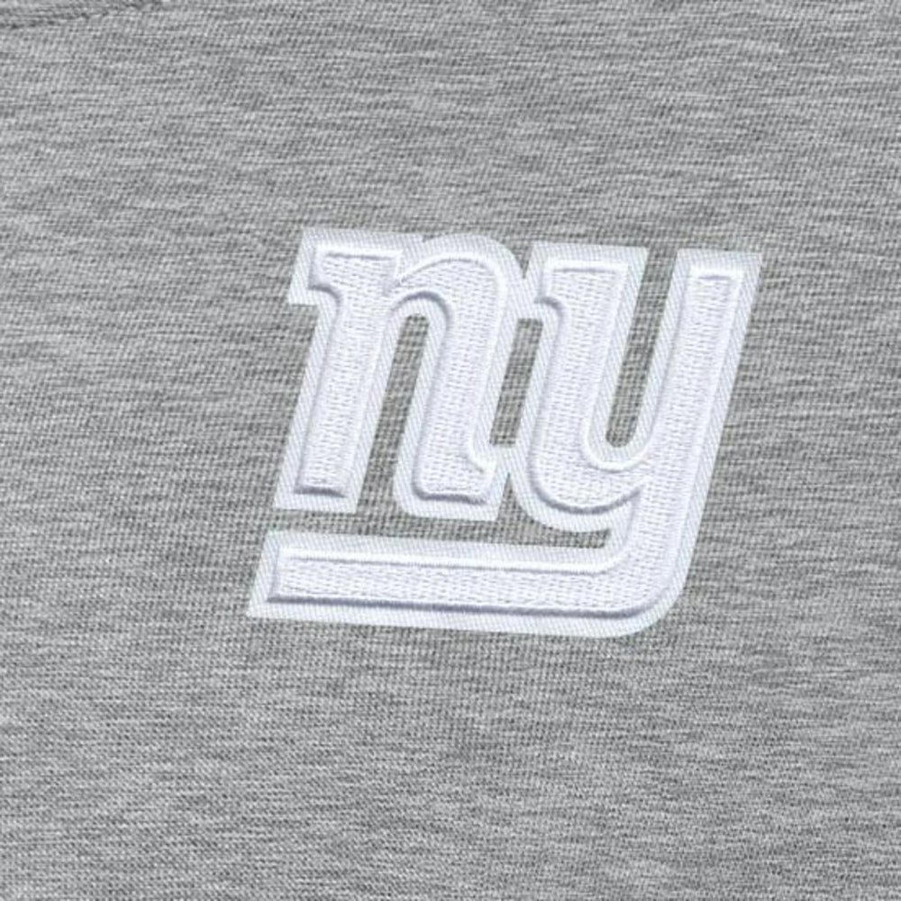 New York Giants Antigua Women's Victory Crew Pullover Sweatshirt Heather Gray - NFL
