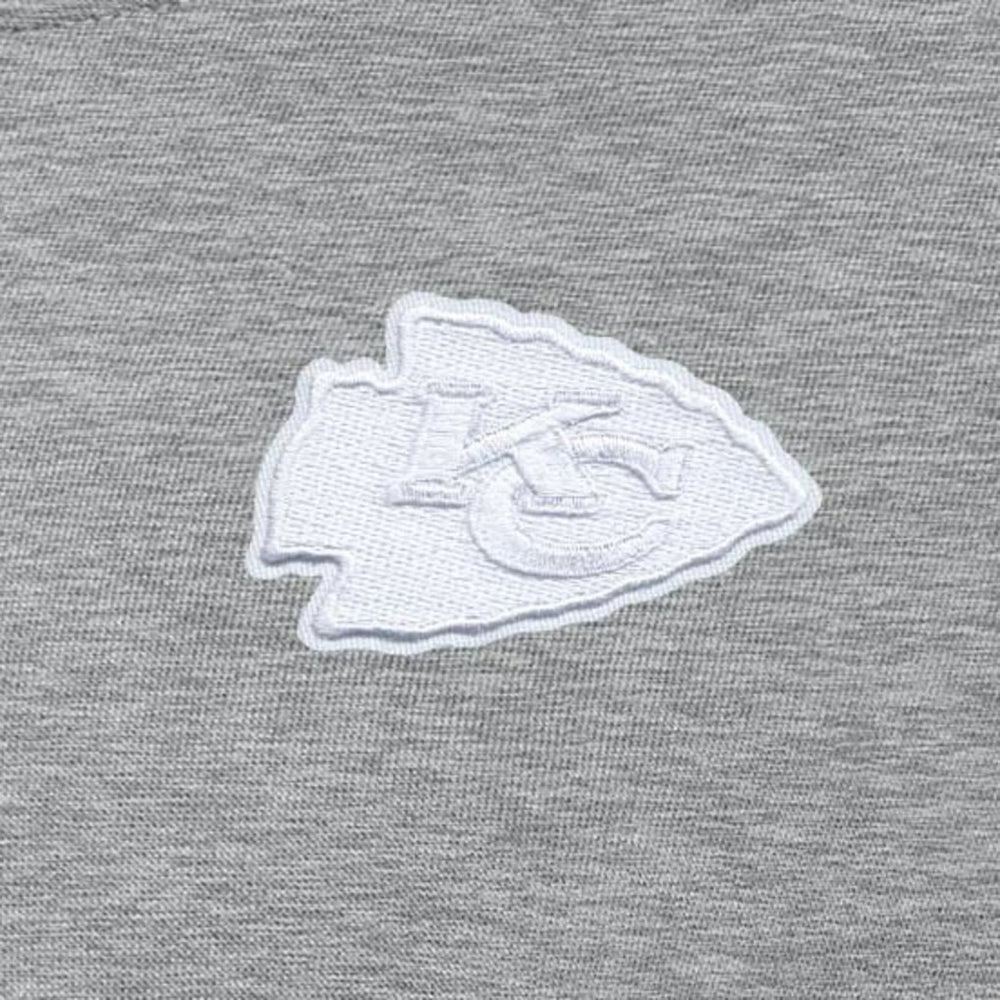 Kansas City Chiefs Antigua Women's Victory Crew Pullover Sweatshirt Heather Gray - NFL