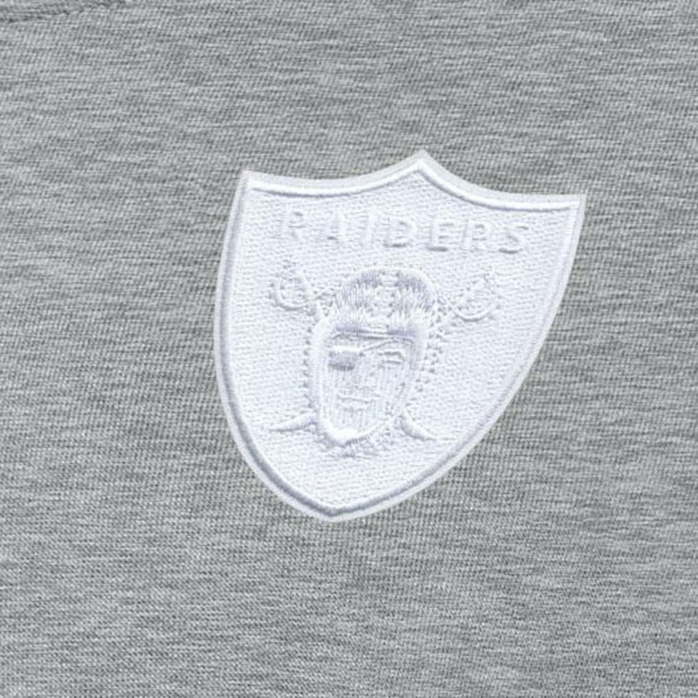 Las Vegas Raiders Antigua Women's Victory Crew Pullover Sweatshirt Heather Gray - NFL