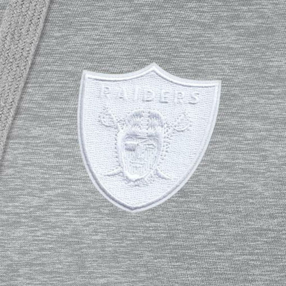 Las Vegas Raiders Antigua Women's Victory Pullover Hoodie Heather Gray - NFL