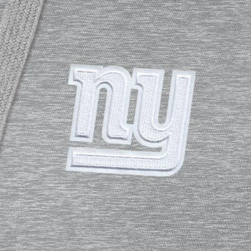 New York Giants Antigua Women's Victory Pullover Hoodie Heather Gray - NFL