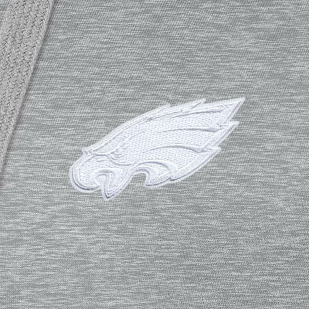 Philadelphia Eagles Antigua Women's Victory Pullover Hoodie Heather Gray - NFL