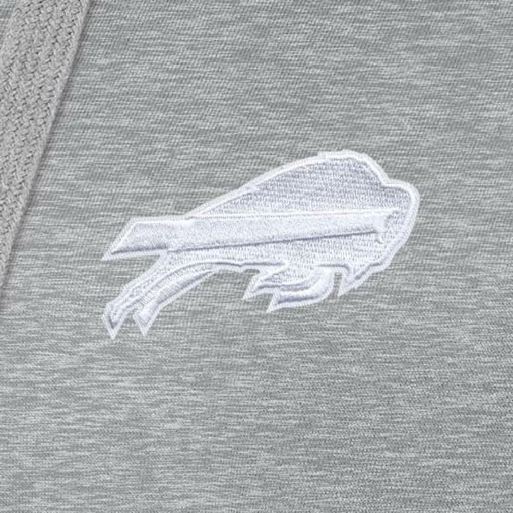 Buffalo Bills Antigua Women's Victory Pullover Hoodie Heather Gray - NFL