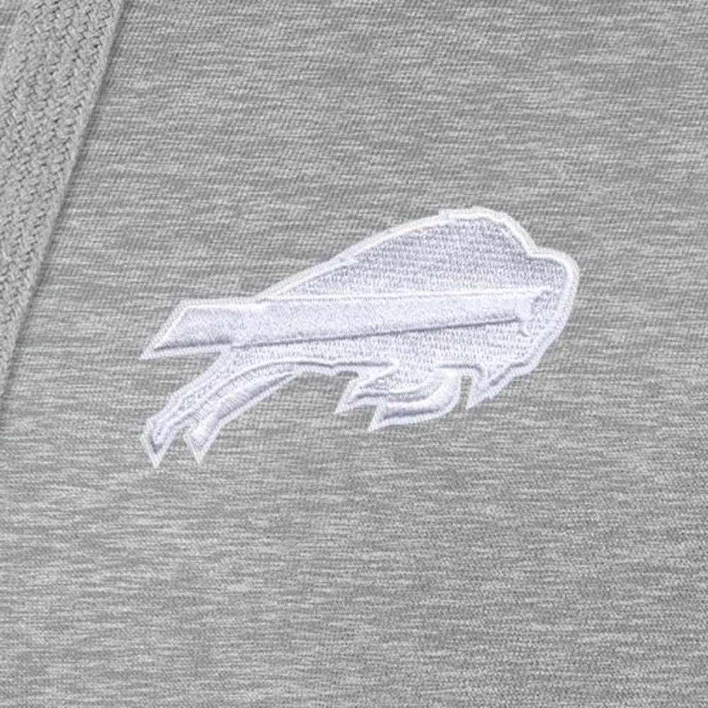 Buffalo Bills Antigua Women's Victory Pullover Hoodie Heather Gray - NFL