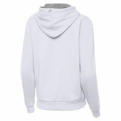 Green Bay Packers Antigua Women's Victory Pullover Hoodie White - NFL