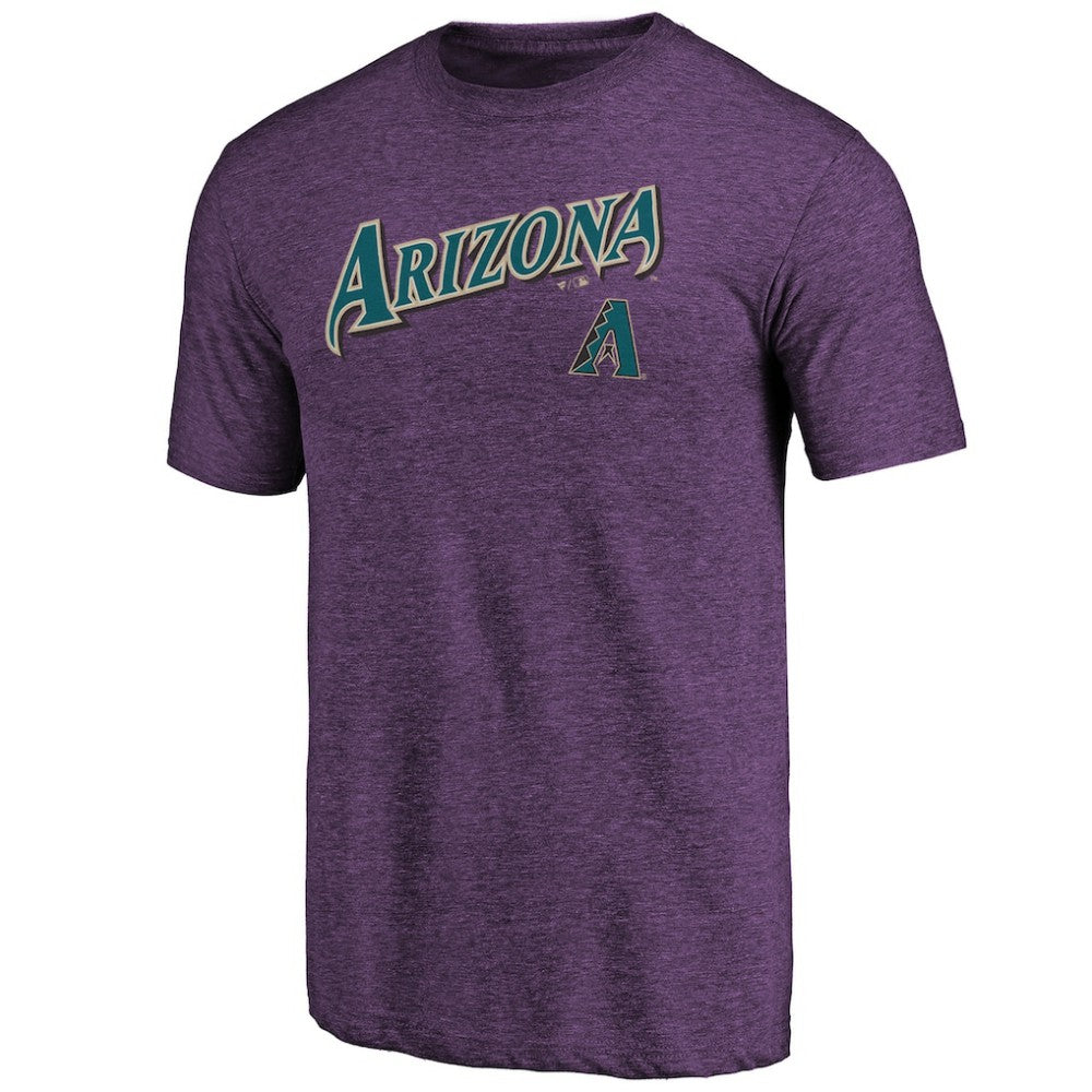 Arizona Diamondbacks Purple Cooperstown Series Sweep Tri-Blend T-Shirt discount