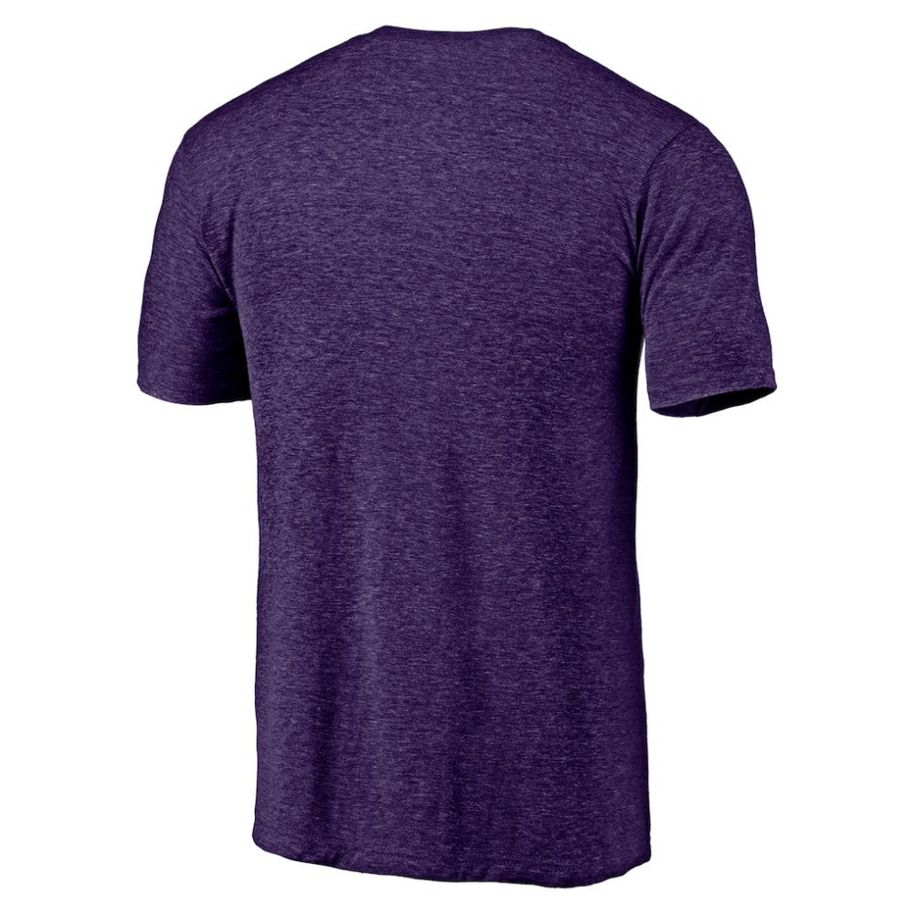Tampa Bay Rays Purple Cooperstown Collection Line Corps Tri-Blend T-Shirt On Sale