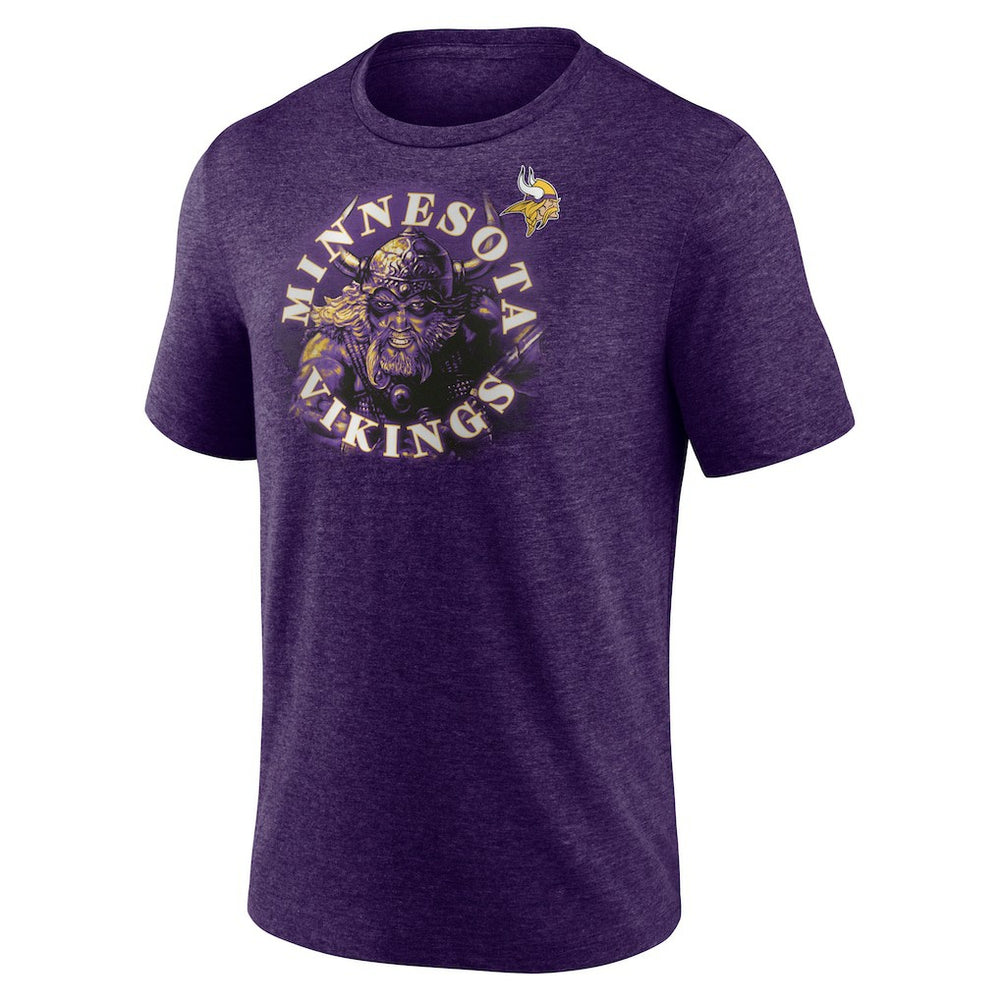 Minnesota Vikings Purple Sporting Chance Tri-Blend T-Shirt - NFL