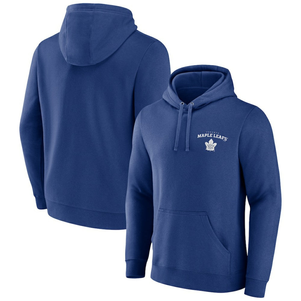 Toronto Maple Leafs - Blue Team Lockup Pullover Hoodie