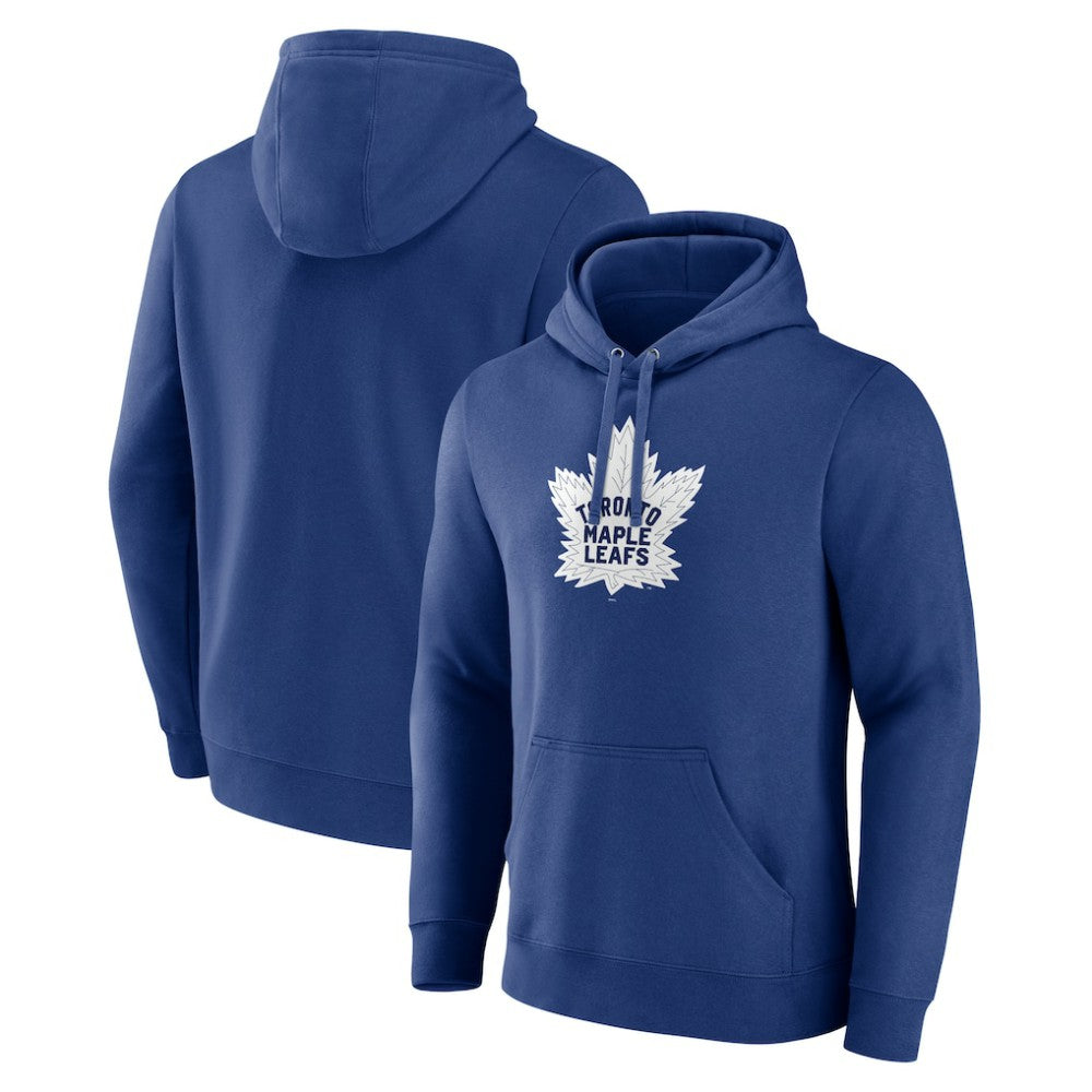 Toronto Maple Leafs - Blue Primary Logo Pullover Hoodie