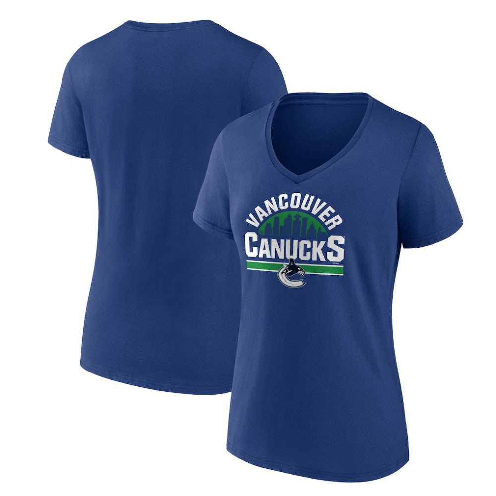 Vancouver Canucks - Women's Represent T-Shirt Blue