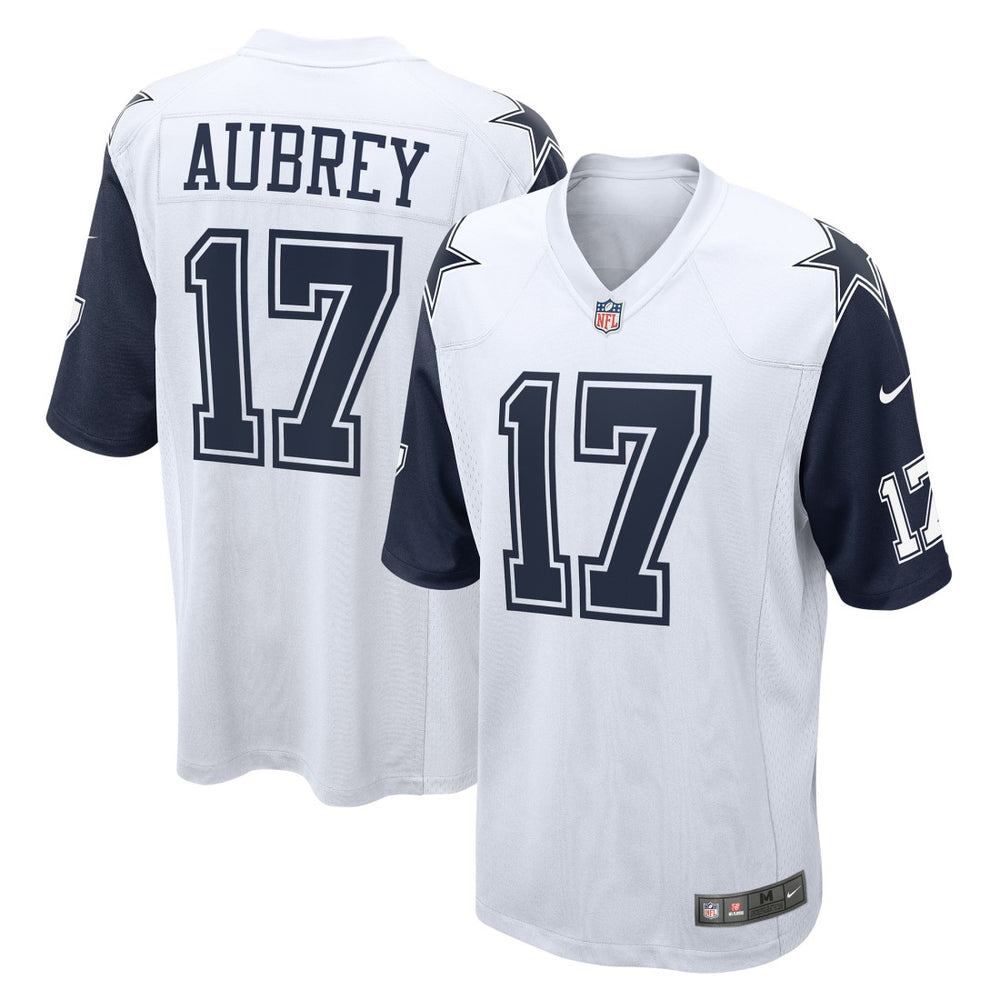 Brandon Aubrey Dallas Cowboys Alternate Game Team Jersey White - Nike